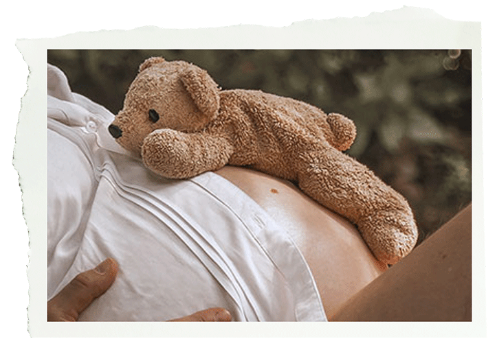 photo ventre femme enceinte avec nounours pas de calais