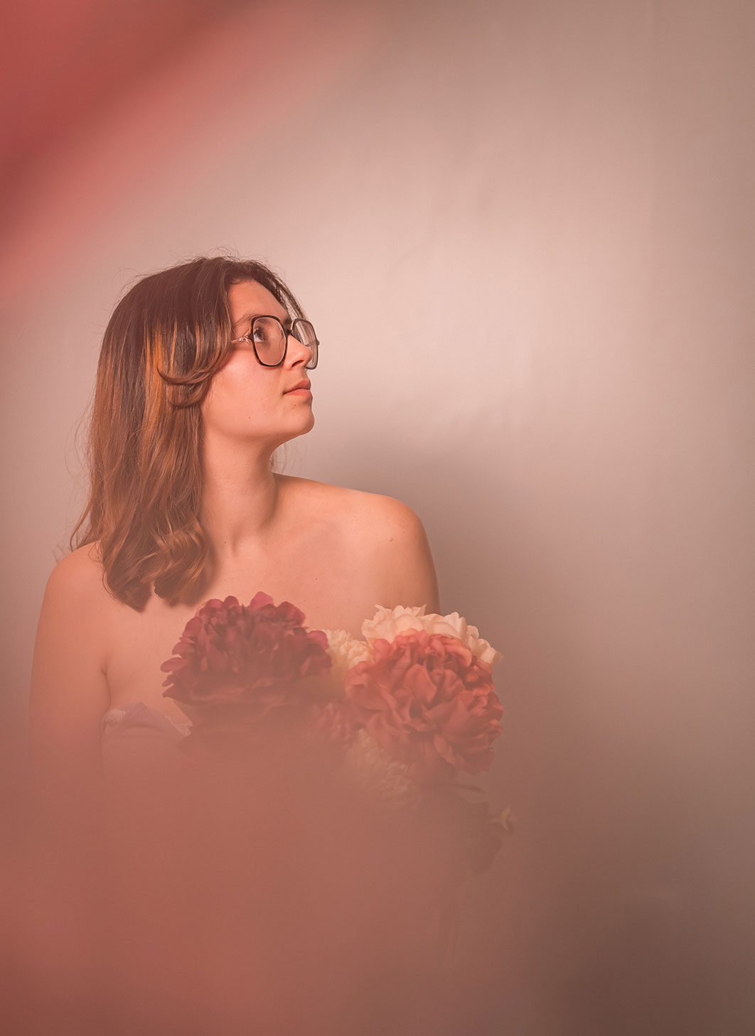 photo portrait naturelle d'une femme